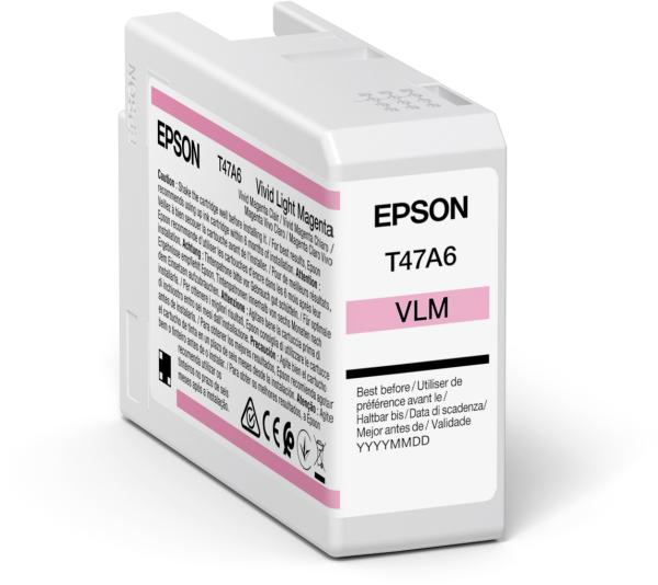 EPSON Tintenpatrone vivid light mag. T47A60N SureColor SC-P900 50ml