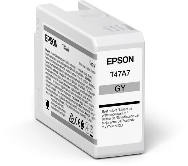 EPSON Tintenpatrone gray T47A700 SureColor SC-P900 50ml