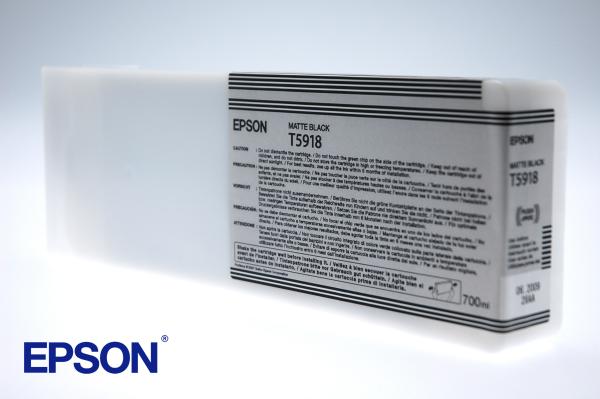 EPSON Tintenpatrone matte black T59180N Stylus Pro 11880 700ml