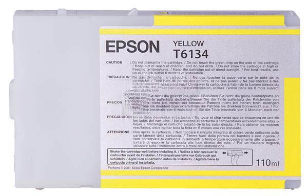 EPSON Tintenpatrone yellow T613400 Stylus Pro 4450 110ml