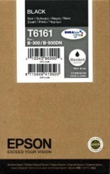 EPSON Tintenpatrone schwarz T616100 B-300 3000 Seiten