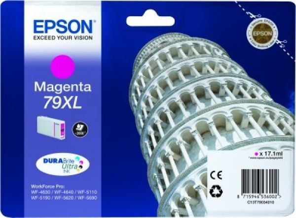 EPSON Tintenpatrone XL magenta T790340 WF 5110/5620 2000 Seiten