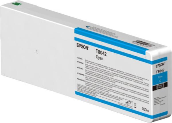 EPSON Tintenpatrone cyan T804200 SC-P 6000 STD 700ml