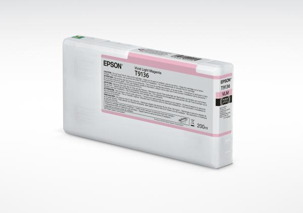 EPSON Tintenpatrone vivid light mag. T91360N SureColor SC-P5000 STD 200ml