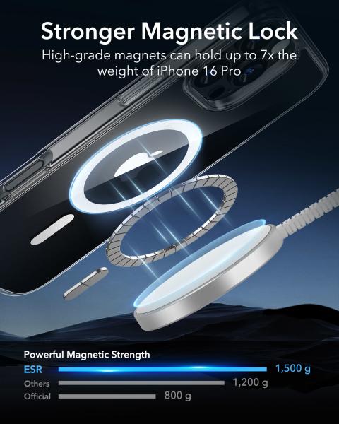 Esr classic hybrid case magsafe 1a76901 iphone 16 pro clear - Esr-1a76901-4894240220641-02.jpg