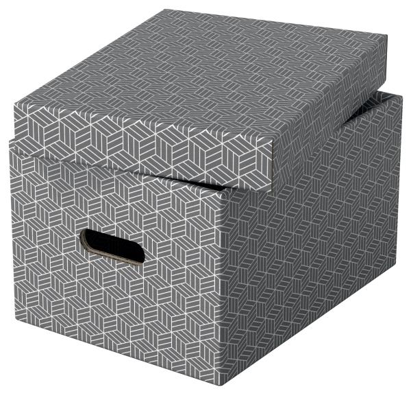 Esselte aufbewahrungsboxen home m 628283 365x265x205mm, grau 3 stk - Esselte-628283-4049793072289-03.jpg