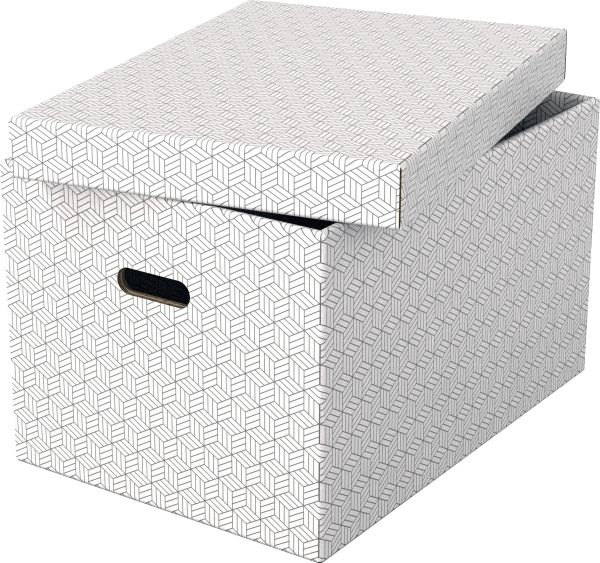 ESSELTE Aufbewahrungsboxen Home L 628286 510x355x305mm, weiss 3 Stk