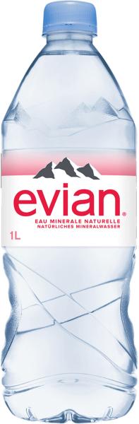 EVIAN ohne Kohlensäure, Pet 129400000639 100 cl, 6 Stk.