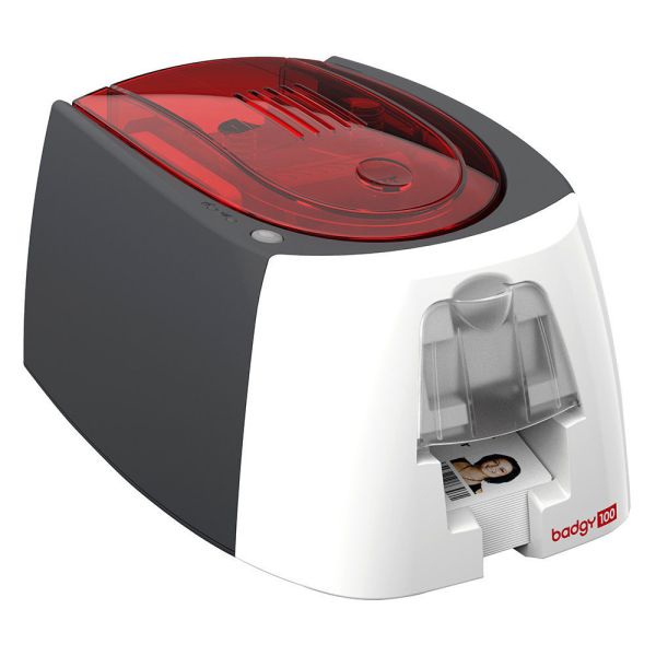 EVOLIS Drucker Plastikkarten B12U0000RS Badgy 100 Farbband, 50 Karten