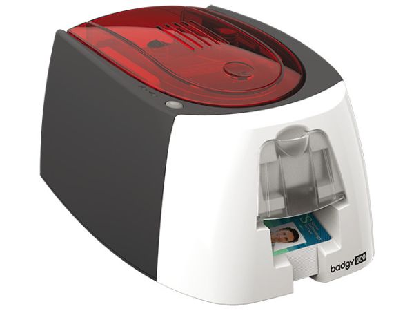 EVOLIS Drucker Plastikkarten B22U0000RS Badgy 200 Farbband, 100 Karten