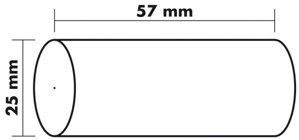 EXACOMPTA Rollen Offset Papier 10Stk. 41806E 57x25mmx6.5m für Kasse