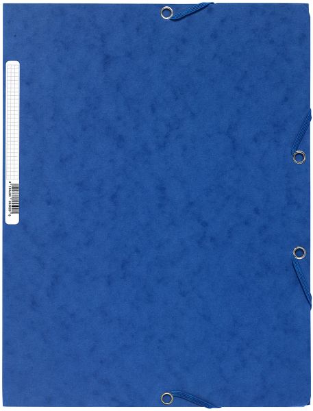 EXACOMPTA Gummibandmappe A4 55502E blau