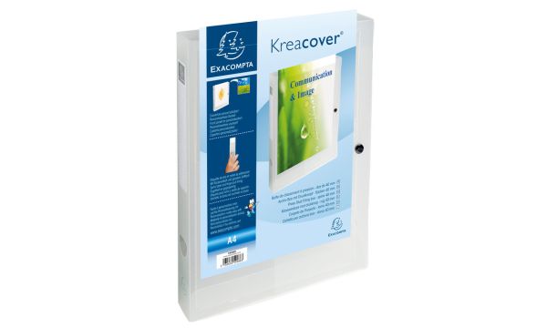 EXACOMPTA Archivbox Kreacover 24x32cm 59988E weiss