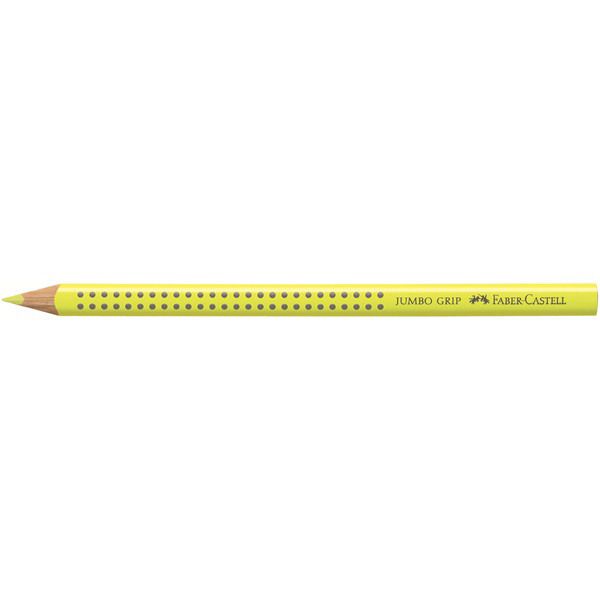 FABER-CASTELL Farbstifte Jumbo Grip 110904 lichtgelb lasierend