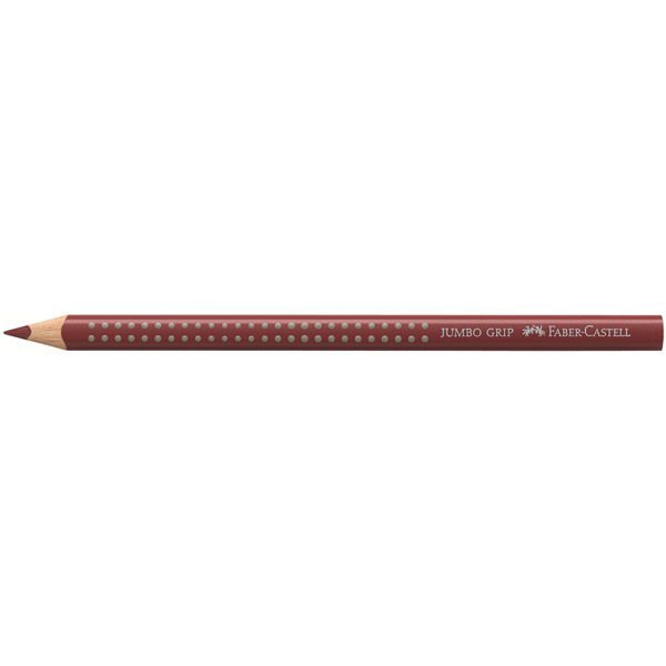 FABER-CASTELL Farbstifte Jumbo Grip 110992 indischrot