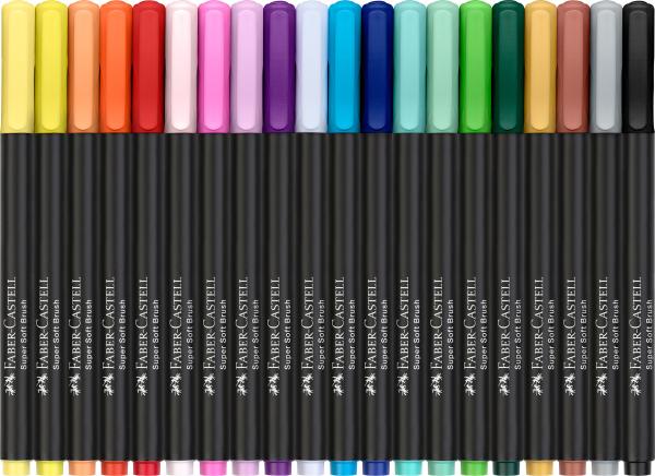 FABER-CASTELL Fasermaler Black Edition 116452 20er Etui