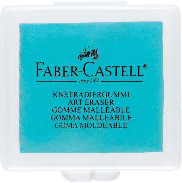 FABER-CASTELL Radierer Art Eraser 127124 3 Farben ass.