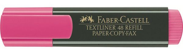 FABER-CASTELL Textmarker TL 48 1-5mm 154828 rosa