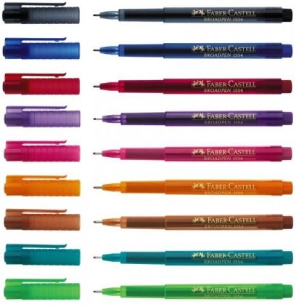 FABER-CASTELL Fineliner Broadpen 1554 0.8mm 155436 violett