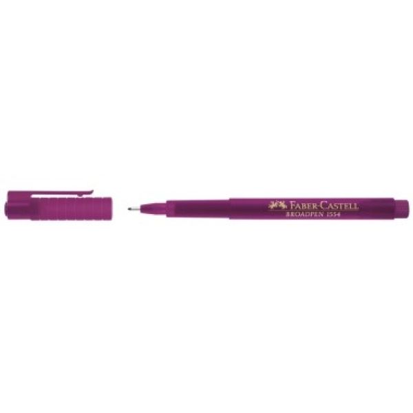 FABER-CASTELL Fineliner Broadpen 1554 0.8mm 155437 magenta