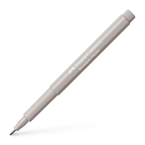 FABER-CASTELL Fineliner Broadpen 1554 0.8mm 155488 pastellgrau