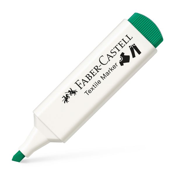 FABER-CASTELL Textilmarker 1.2-5mm 159524 grün