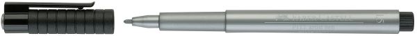 FABER-CASTELL Pitt Artist Pen 1,5mm 167351 silber