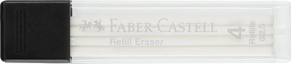 FABER-CASTELL Ersatzradierer Precision 185697 4 Stück