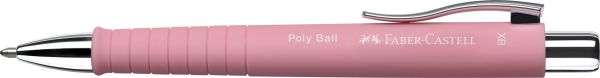 FABER-CASTELL Kugelschreiber Poly Ball XB 241127 rosé