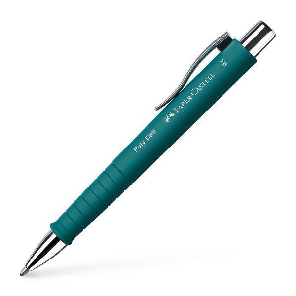 FABER-CASTELL Kugelschreiber Poly Ball XB 241167 emerald grün