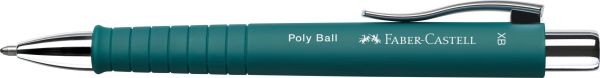 FABER-CASTELL Kugelschreiber Poly Ball XB 241167 emerald grün