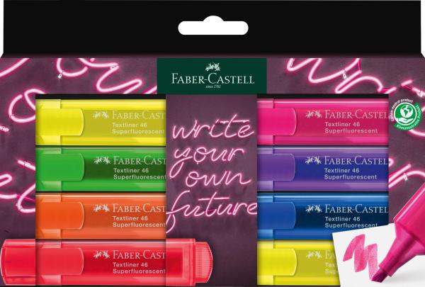 FABER-CASTELL Textliner TL 46 254601 8er Etui GenZ