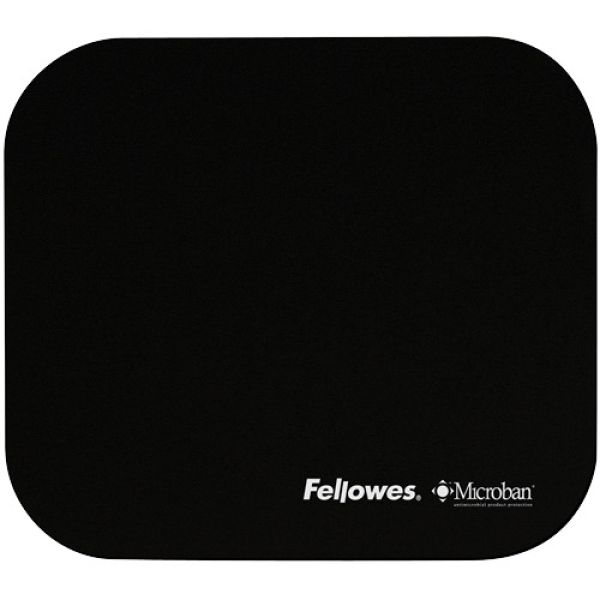 FELLOWES Mausmatte 5933907 antibakteriell schwarz