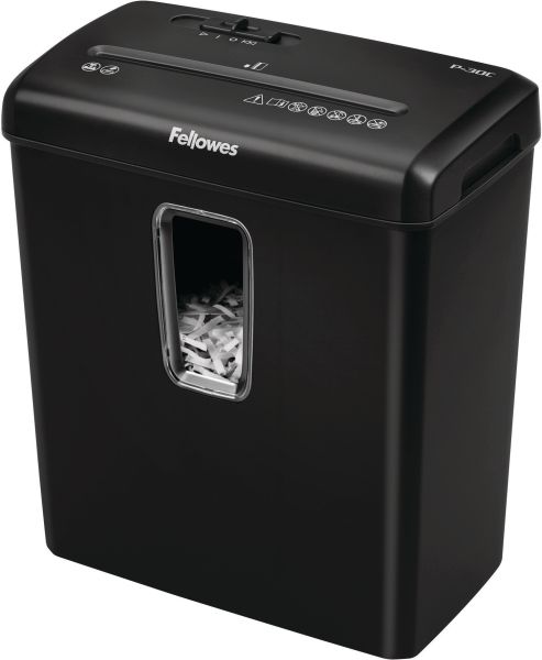 FELLOWES Aktenvernichter P-30C 6008101 P-4, 15lt