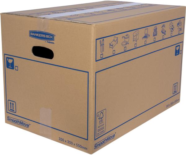 FELLOWES Umzugskarton SmoothMove 6207301 350x350x550mm