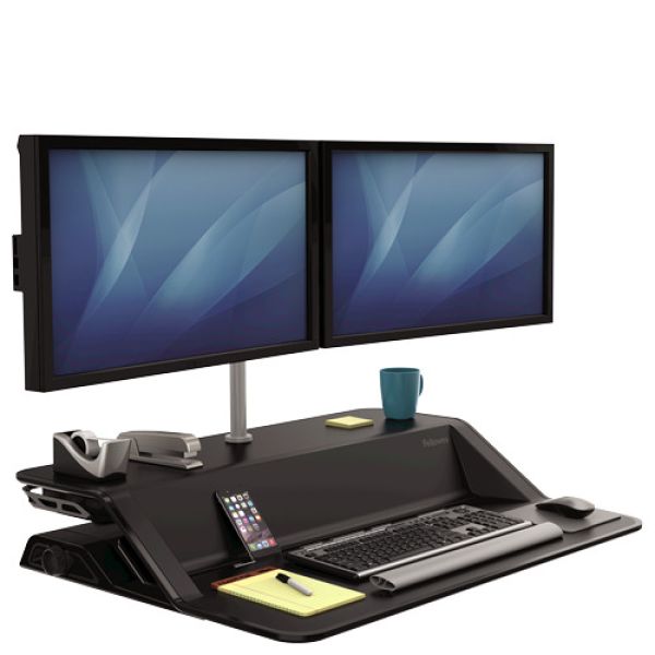 FELLOWES Doppel Monitorarm Kit 8042901 für Lotus Workstation