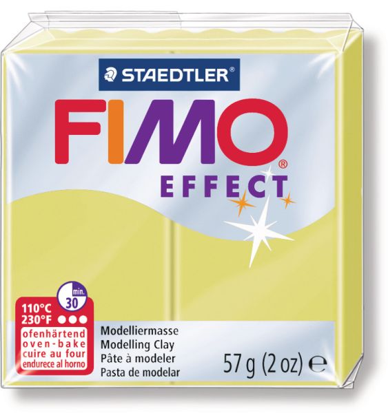 FIMO Modelliermasse soft 8020-106 Edelstein zitrin 57g