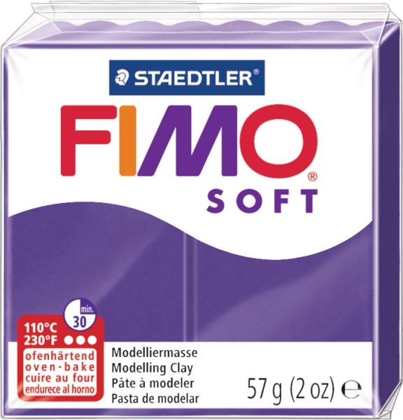 FIMO Knete Soft 57g 8020-61 violett