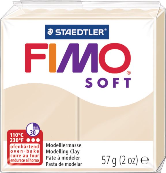 FIMO Knete Soft 57g 8020-70 sahara