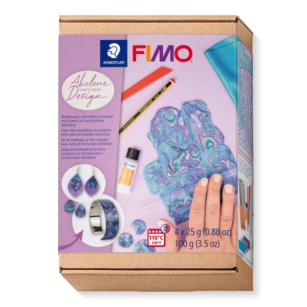 FIMO Modellierset 4x25g 8025HTC4 Abalone Design