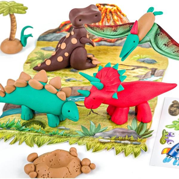 FIMO Kids form&play 4x42g 803407LY Set Dino