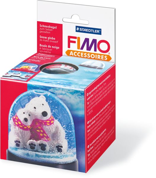 FIMO Schneekugel rund 862942 90x75mm