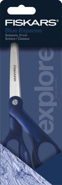 FISKARS Schere Blue Expanse 21cm 1066458 blau, Rechtshänder