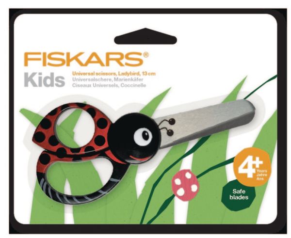 FISKARS Kinderschere 3732 Marienkäfer