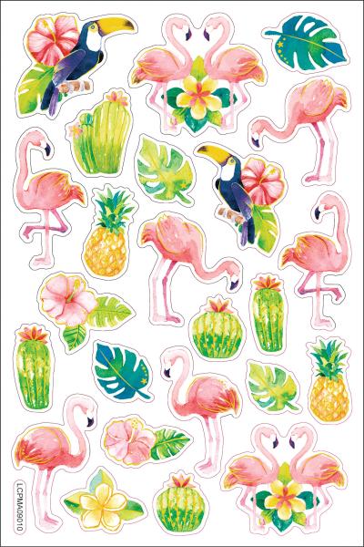 FOLIA Epoxy-Sticker 10x15cm 16304 Tropical