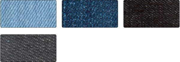 FOLIA Jeans-Stoff selbstklebend 57549 17x27cm 4 Blatt