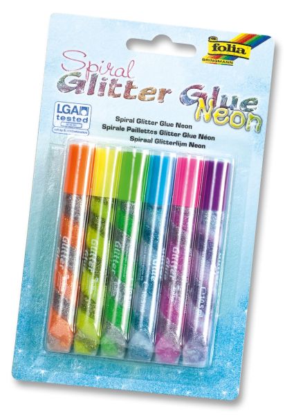 FOLIA Glitter-Glue 576 Neon