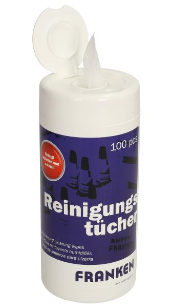 Franken reinigungstücher z1920 whiteboard 100 stück - Franken-z1920-4016946196864