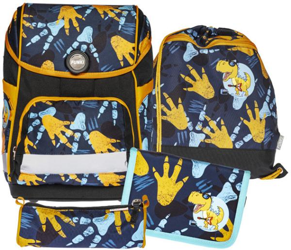 FUNKI Cuby-Bag Set Rock-Dino 6014.012 multicolor 5-teilig