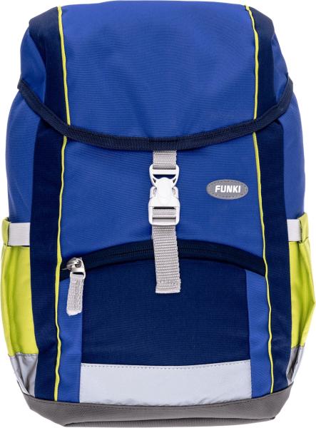 FUNKI Kinder-Rucksack Mono 6025.007 blau A4 PLUS